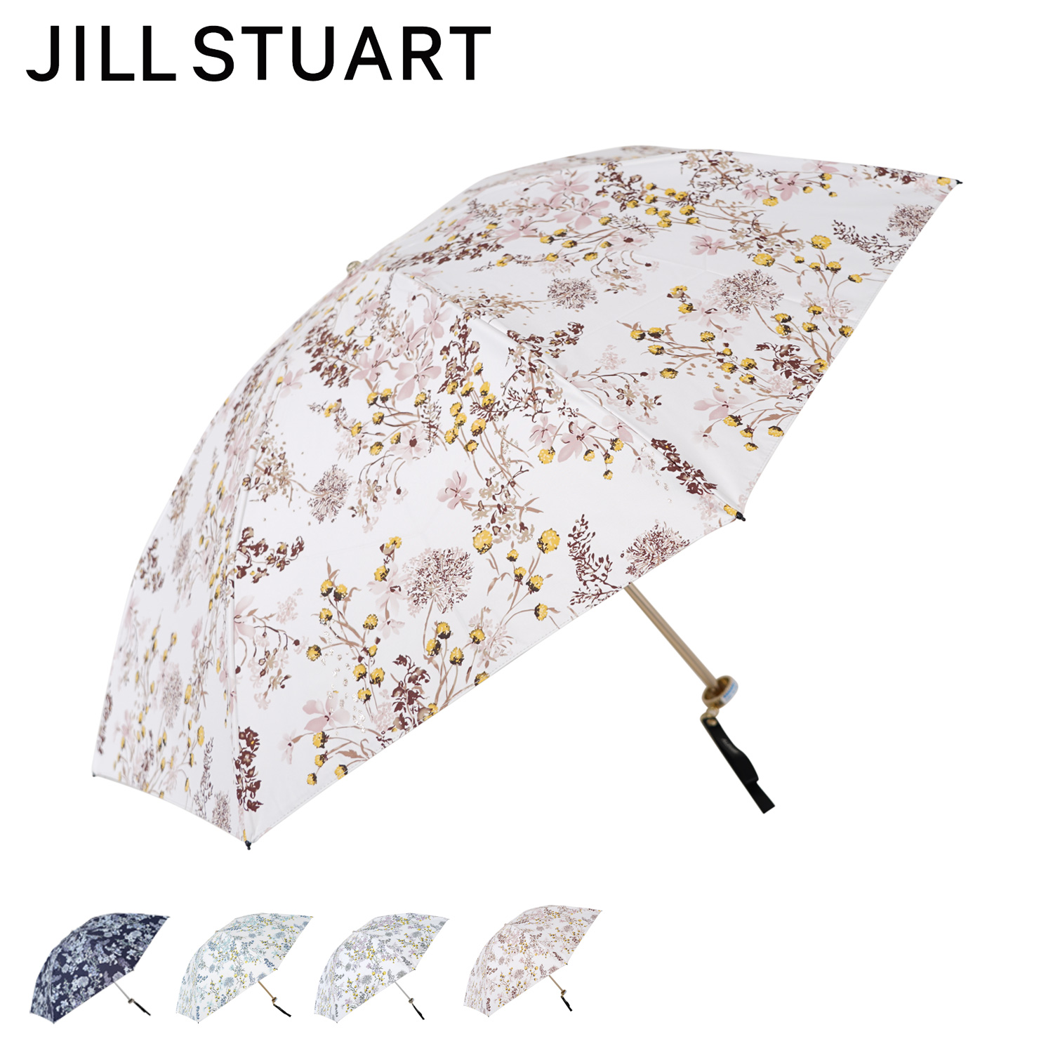 【楽天市場】JILLSTUART FOLDING UMBRELLA ジルスチュアート 日傘 折りたたみ 遮光 晴雨兼用 雨傘 レディース 軽量