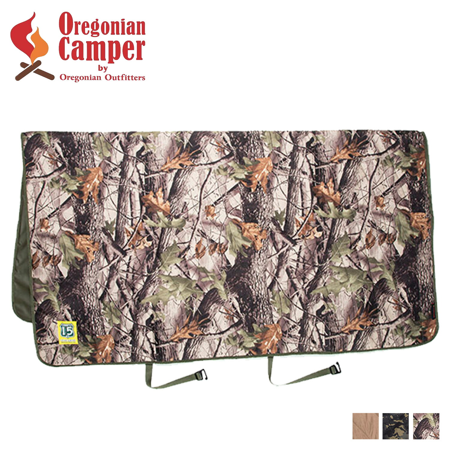Oregonian Camper PADDING CARGO SEAT LONG オレゴニアンキャンパー パディング カーゴシート クッションパッド 防水 フック付き ブラウン ブラック 黒 OCB-2265 アウトドア