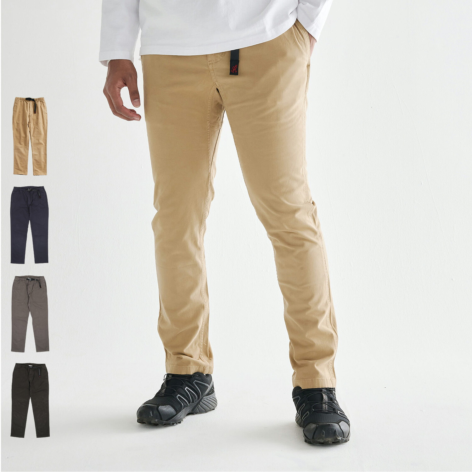 Gramicci NN-PANT TIGHT CROPPED グラミチ ワークパンツ チノパン ストレッチ クライミングパンツ メンズ ベージュ G110-OGS