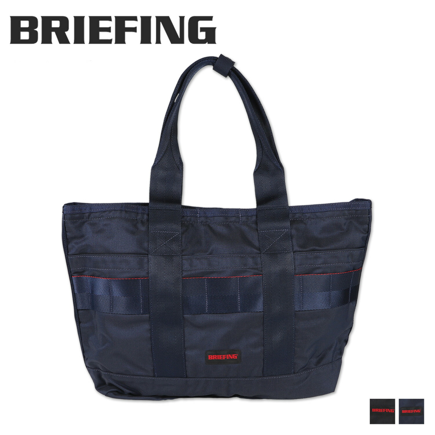 BRIEFING DISCRETE TOTE M MW GENII ブリーフィング バッグ トートバッグ メンズ レディース 21.9L ブラック ネイビー 黒 BRA233T24