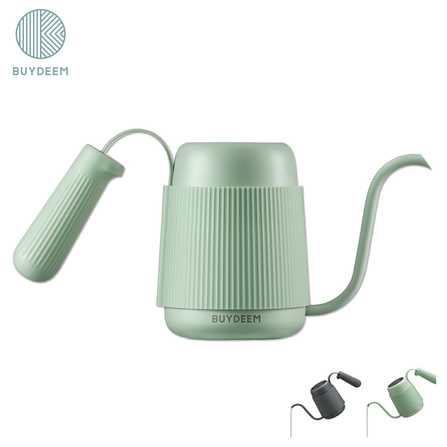 BUYDEEM DRIP KETTLE バイディーム ドリップケトル ステンレス グレー グリーン 母の日