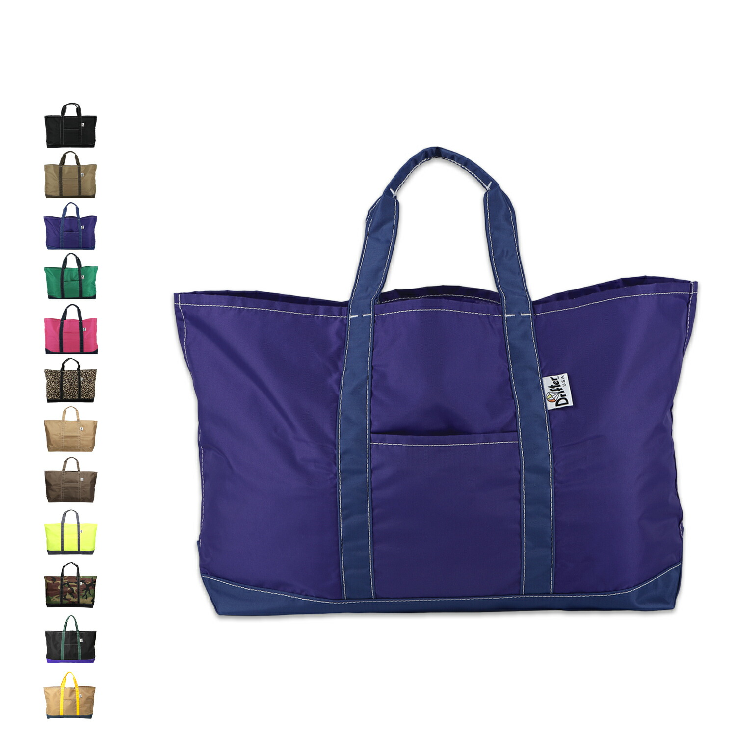 Drifter BUCKEYE TOTE ドリフター バッグ トートバッグ メンズ レディース ブラック ブラウン パープル グリーン ピンク レオパード 黒 V4620 母の日