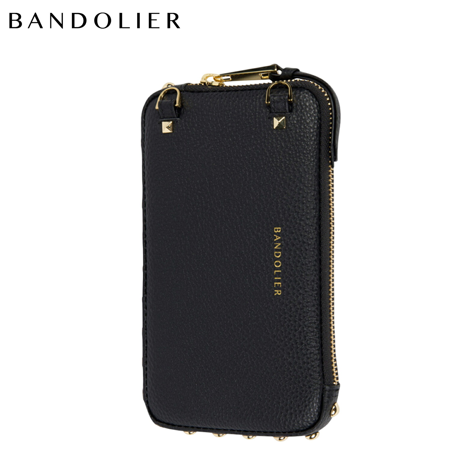BANDOLIER EXPANDED ANNIE GOLD POUCH バンドリヤー ポーチ スマホ 携帯 エキスパンデッド アニーゴールド メンズ レディース ブラック 黒 21ANI 母の日
