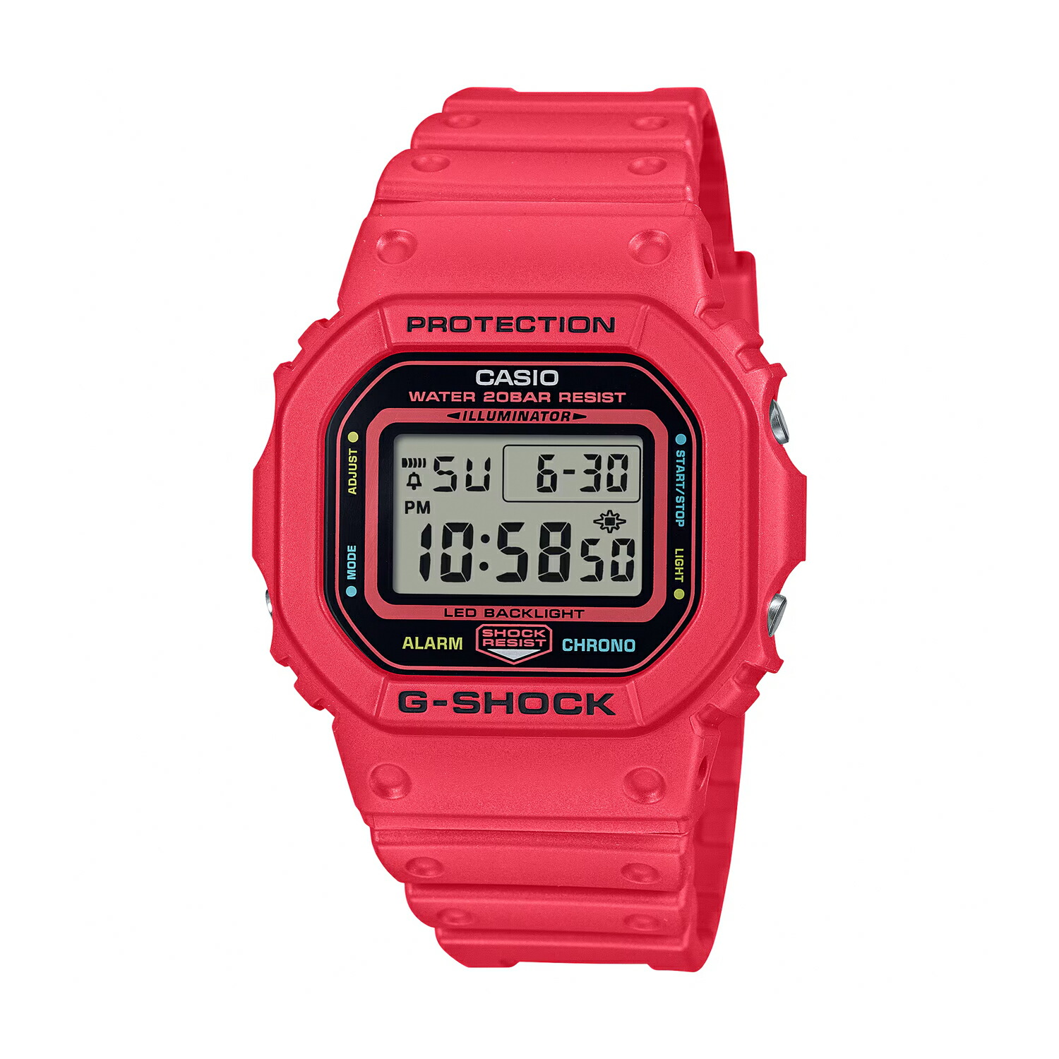 カシオ　G-SHOCK　ラバーズコレクション 腕時計　DW-5600LH 赤 CASIO G-SHOCK ラバーズコレクション DW-5600LH - メルカリ