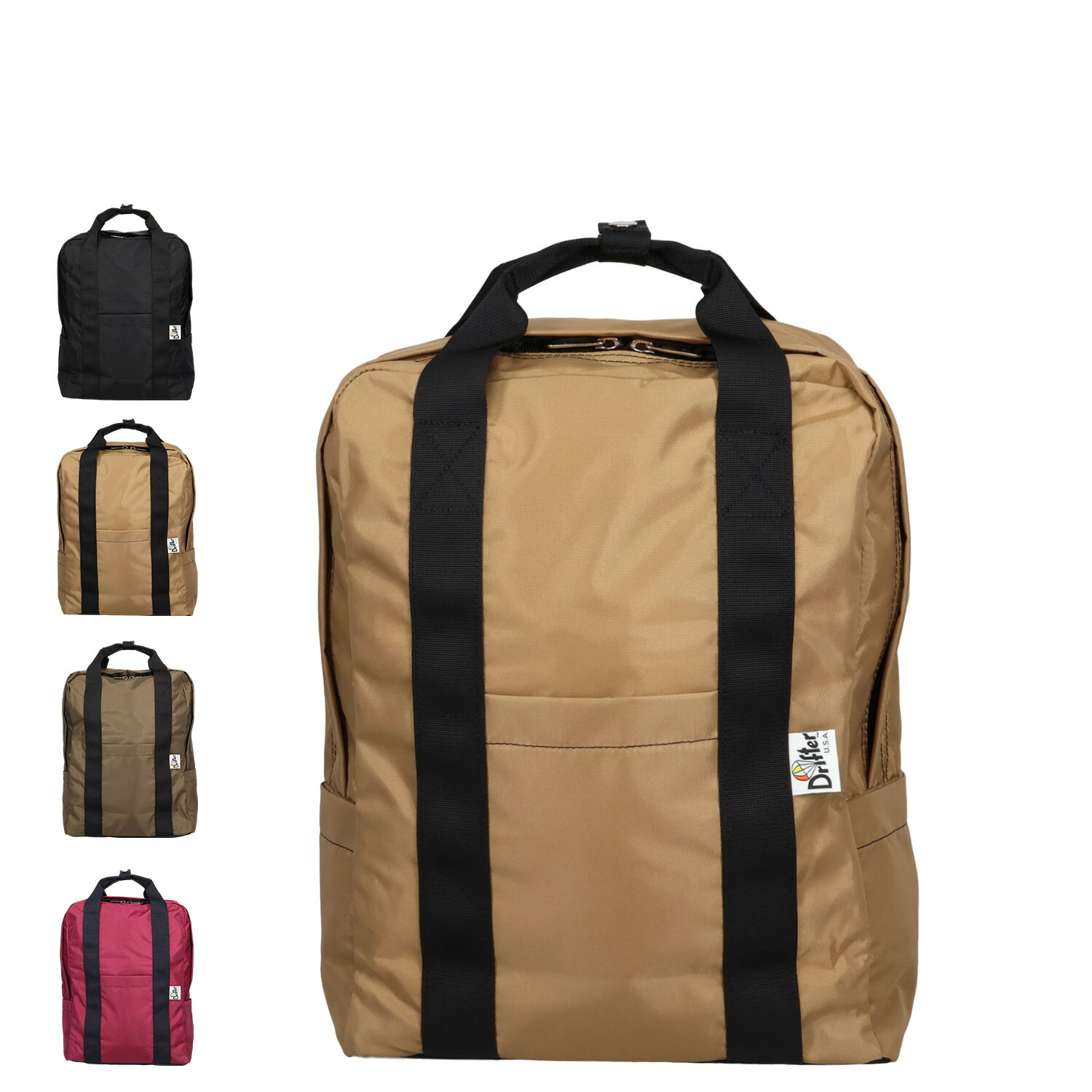 【最大1000円OFFクーポン】 Drifter ELYRIA ドリフター バッグ リュック バックパック メンズ レディース 13.5L 軽量 ブラック ベージュ ブラウン レッド 黒 DFV1485|Findoriy