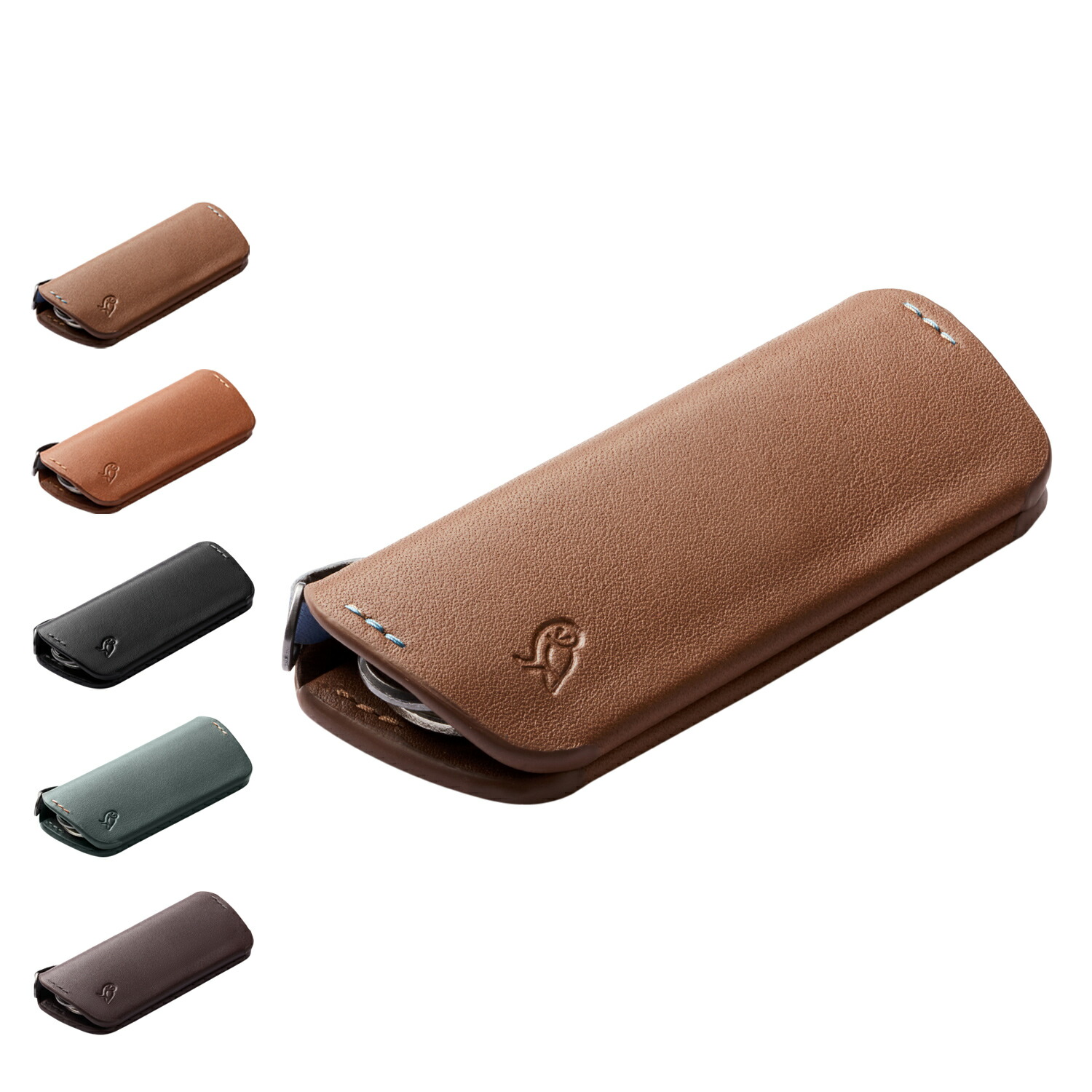 Bellroy KEY COVER PLUS THIRD EDITION ベルロイ キーカバー キーホルダー キーケース メンズ レディース 薄型 耐久 ブラウン ベージュ