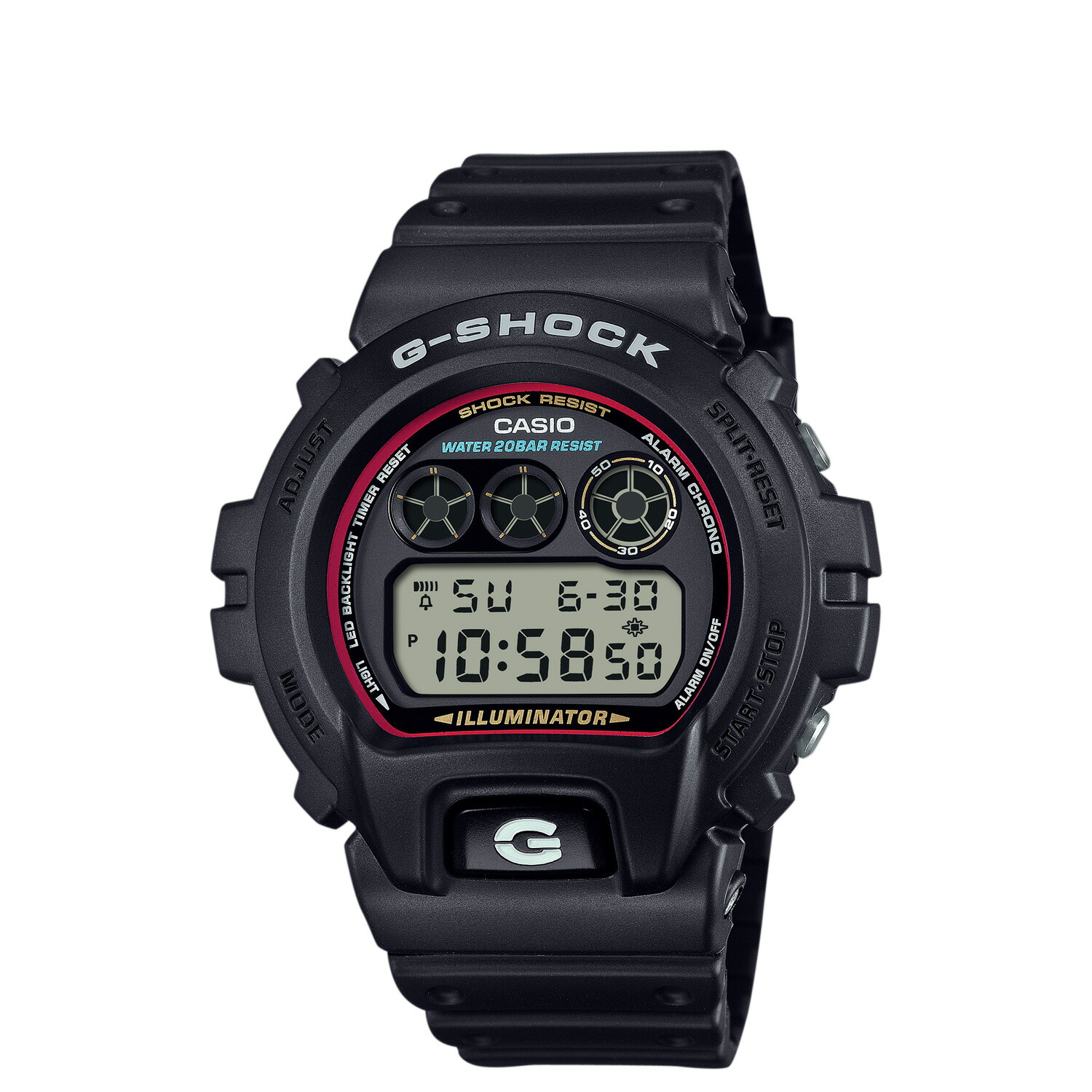 CASIO G-SHOCK カシオ 腕時計 DW-6900RL-1JF 6900 SERIES 防水 ジーショック Gショック G-ショック メンズ レディース ブラック 黒