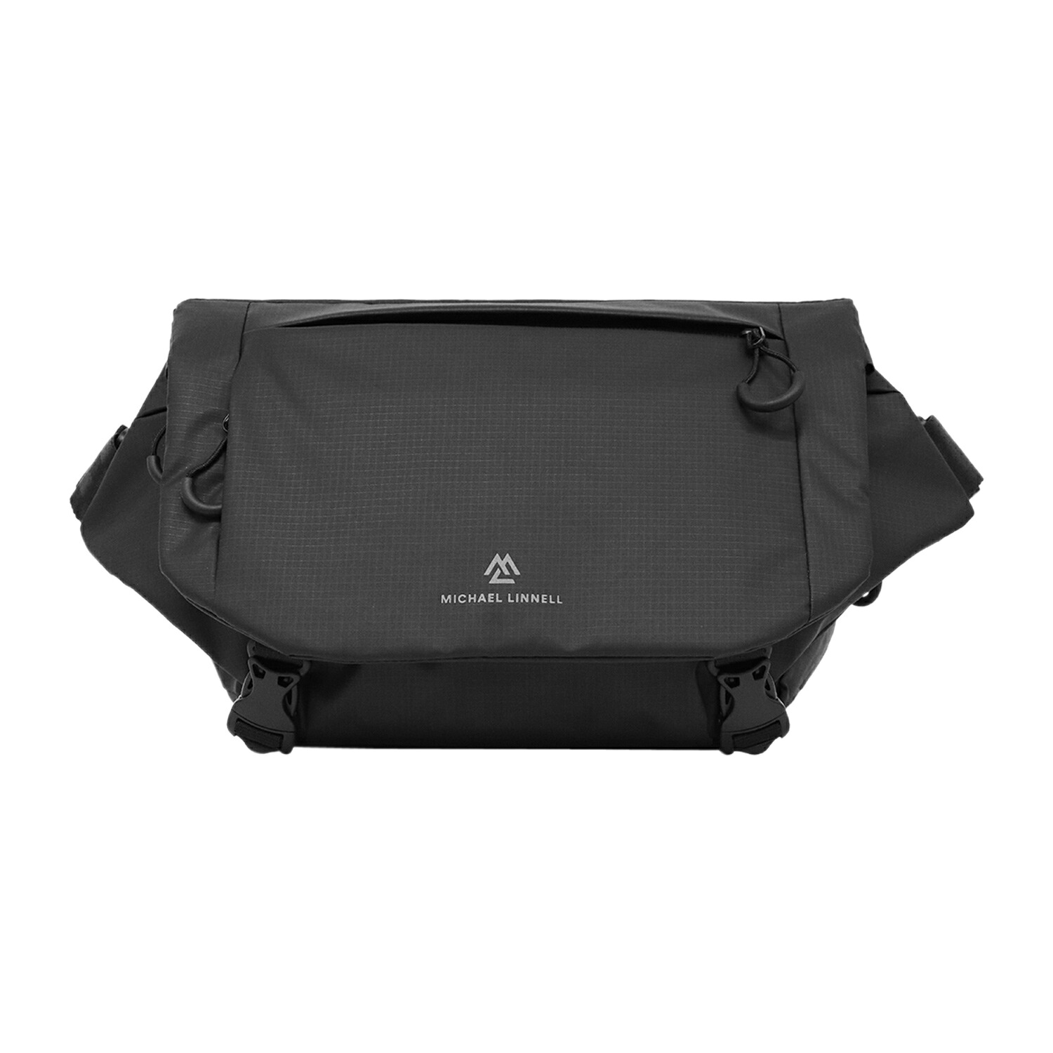MICHAEL LINNELL SLING BAG マイケルリンネル バッグ ショルダーバッグ メンズ レディース 6L 斜めがけ 撥水 軽量 耐熱 耐水圧 耐久 ブラック 黒 MLAC-27 母の日