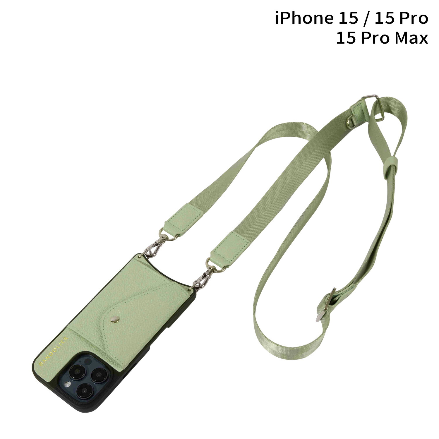 【最大1000円OFFクーポン】 BANDOLIER BOBBY SIDE SLOT PASTEL GREEN バンドリヤー iphone15 15pro 15proMax スマホケース スマホショルダー 携帯 アイフォン メンズ レディース グリーン 14BOB|Findoriy