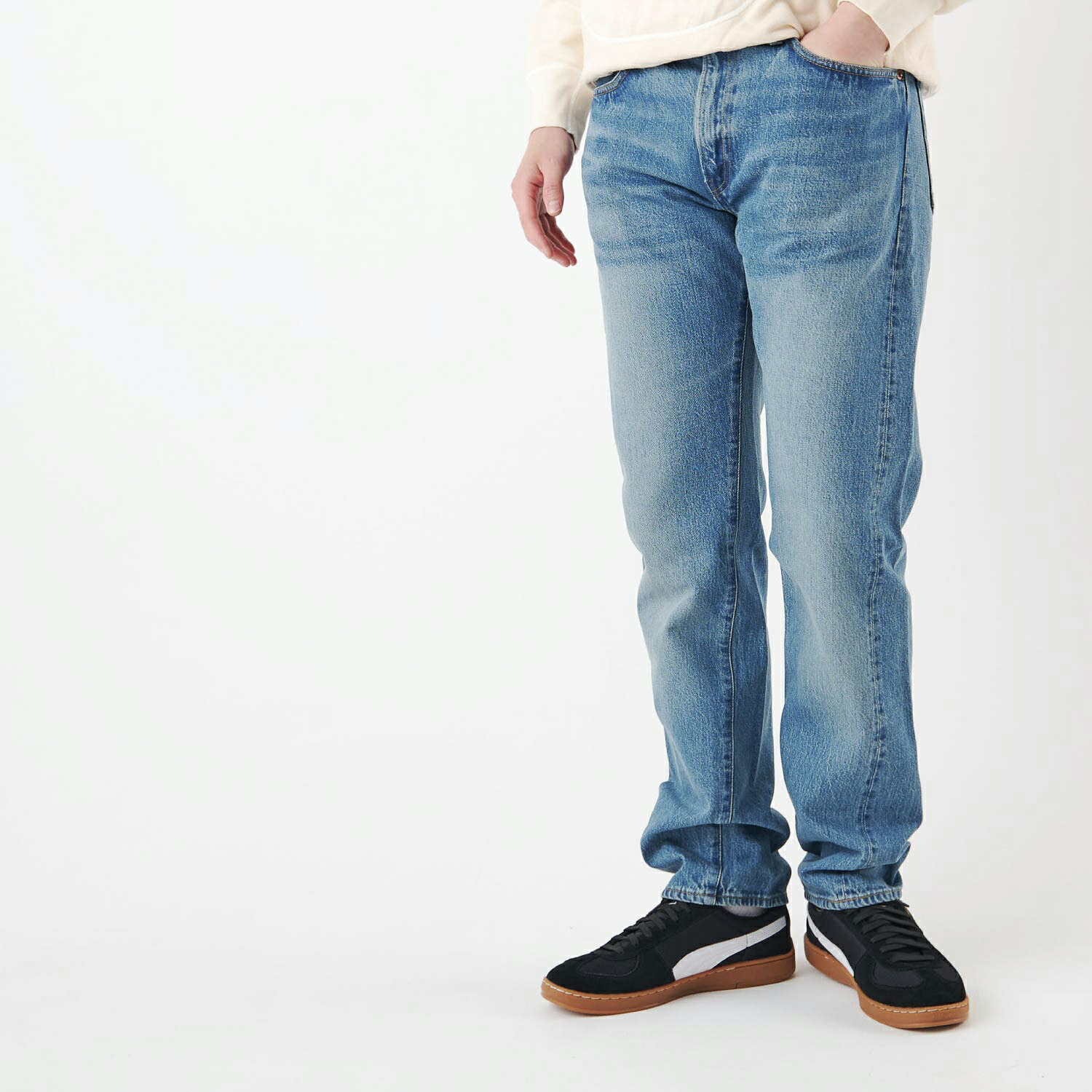 LEVIS VINTAGE CLOTHING 1954 501 リーバイス デニム パンツ ジーンズ ジーパン メンズ テーパード ミディアム インディゴ 50154-0112