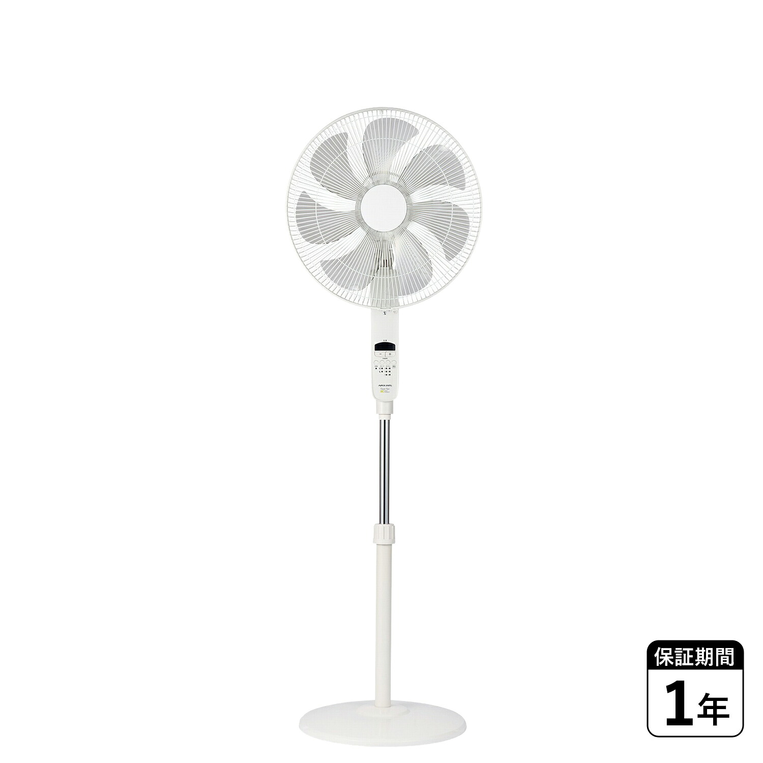 【最大1000円OFFクーポン】 APIX INTL DC Floor Fan アピックスインターナショナル 扇風機 DCモーター 上下左右首振り リモコン付属 風量12段階 熱中症対策 オン オフタイマー モード風 高さ調節可能 AFL-286R｜Findoriy