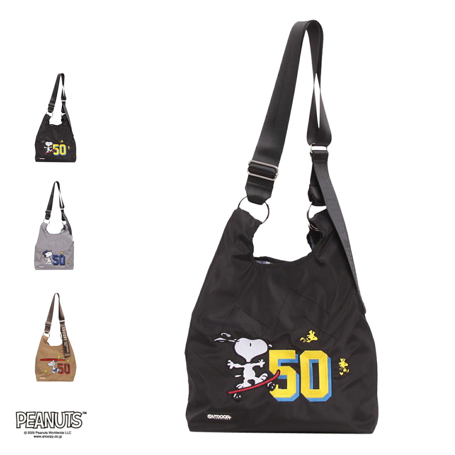 OUTDOOR PRODUCTS アウトドアプロダクツ バッグ ショルダーバッグ トートバッグ メンズ レディース 軽量 斜めがけ ブラック グレー ベージュ 黒 ODB028 母の日