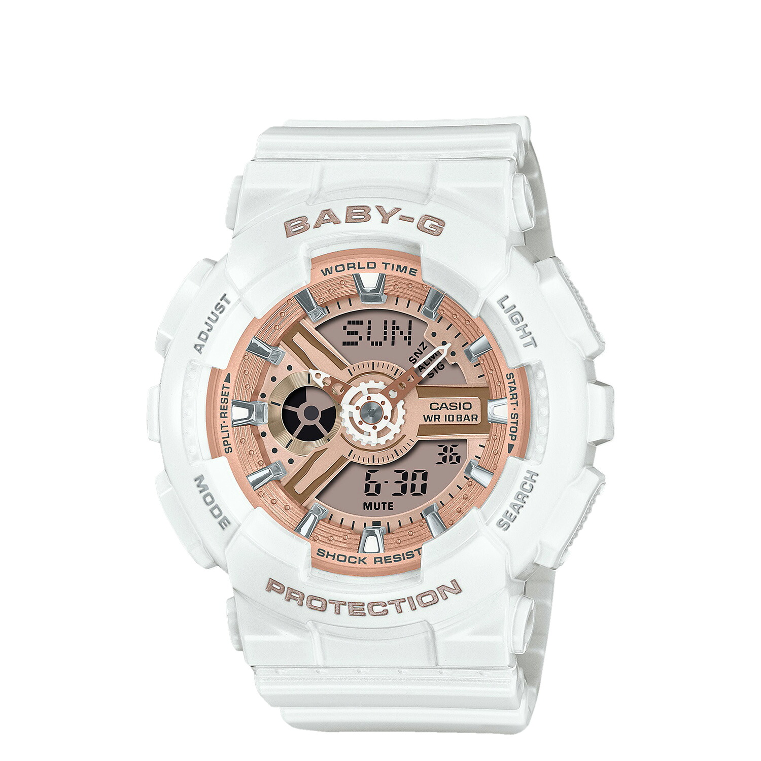 CASIO BABY-G カシオ 腕時計 BA-110X-7A1JF BA-110 SERIES 防水 ベビーG ベイビーG レディース ホワイト 白 母の日