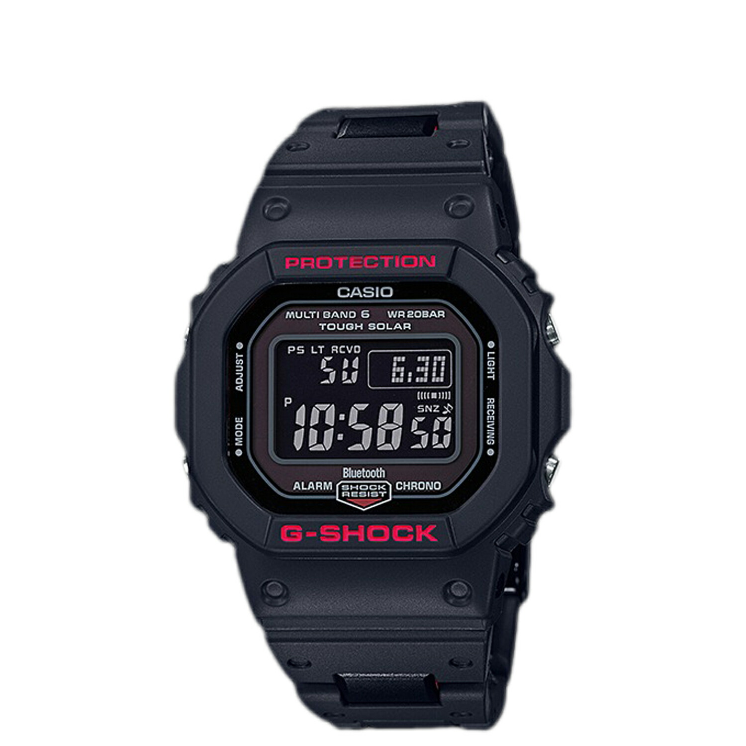 CASIO G-SHOCK カシオ 腕時計 GW-B5600HR-1JF 5600 SERIES 防水 ソーラー充電 ジーショック Gショック G-ショック メンズ レディース ブラック 黒