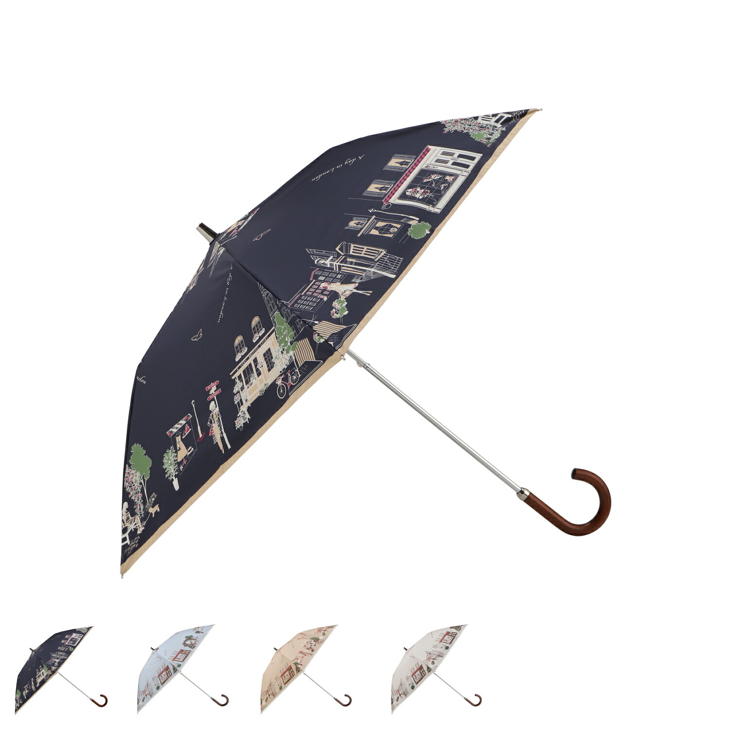 DAKS ダックス 折りたたみ傘 雨傘 グレー 新品 DAKS(ダックス) 晴雨兼用日傘 折りたたみ傘 ハウスチェックジャ