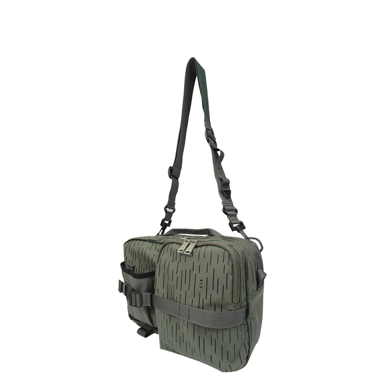 CIE GRID3 LIMITED EDITION RAIN CAMO シー バッグ ショルダーバッグ メンズ レディース 4.5L 軽量 斜めがけ 防水 撥水 日本製 グリーン 032068RC 母の日