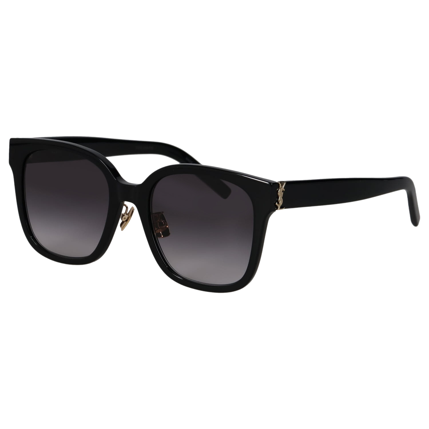 SAINT LAURENT SUNGLASSES サンローラン サングラス メンズ レディース アジアンフィット UVカット 紫外線対策 ブラック 黒 SLM105F-002 母の日