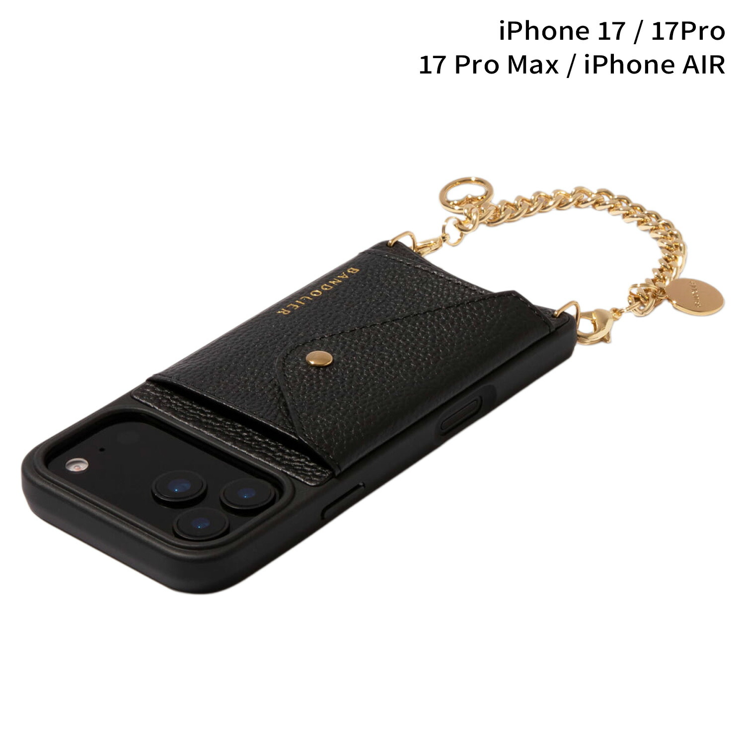 BANDOLIER MAYA BANDOLET GOLD バンドリヤー スマホショルダー iPhone17 17Pro 17Pro Max iPhone Air スマホケース アイフォン マヤ バンドレット ゴールド メンズ レディース ブラック 黒 14HEA 母の日