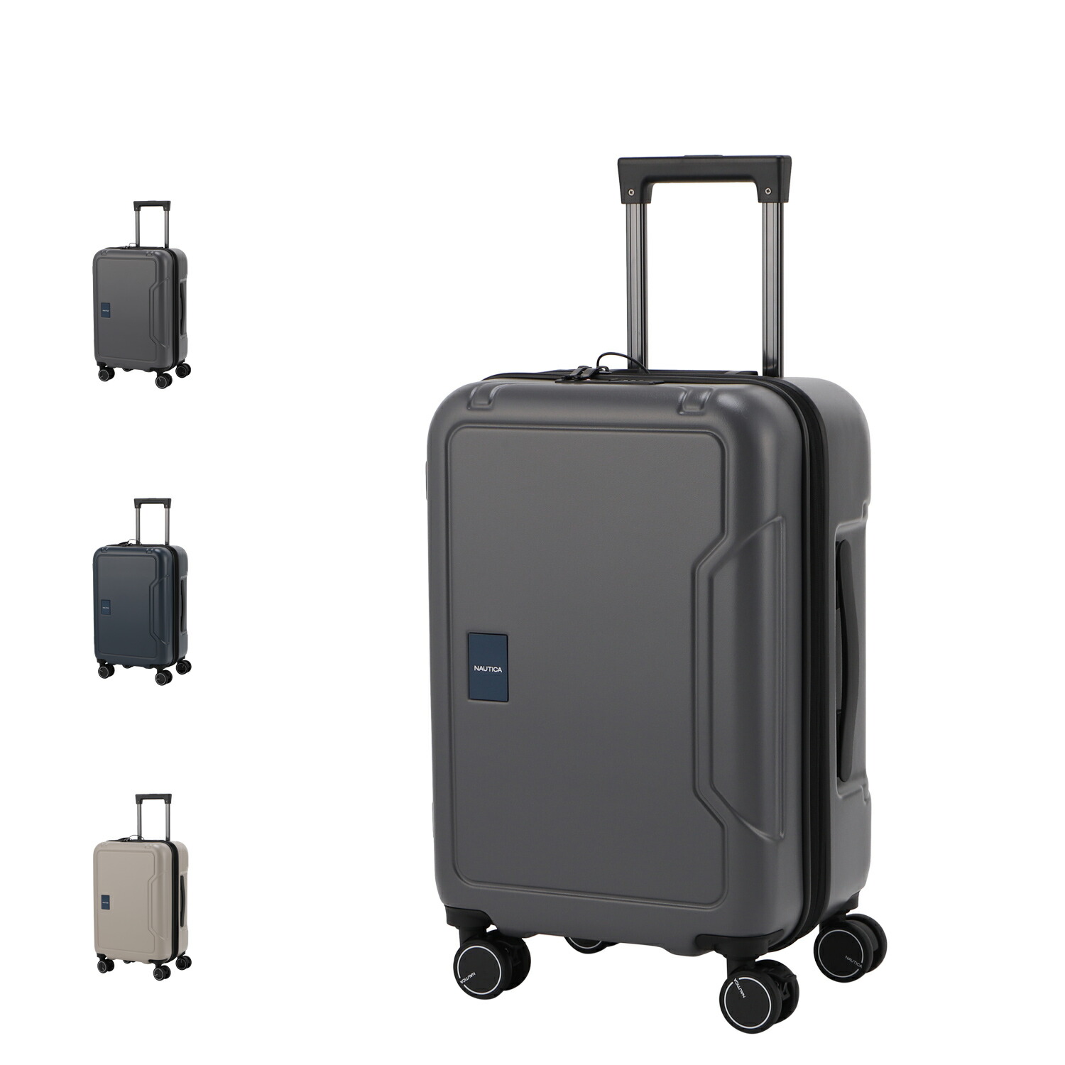 ノーティカ NAUTICA スーツケース キャリーケース キャリーバッグ メンズ レディース 36L 43L 機内持ち込み Sサイズ ストッパー付き 軽量 拡張 エキスパンダブル グレー ネイビー ベージュ 370-1050 母の日