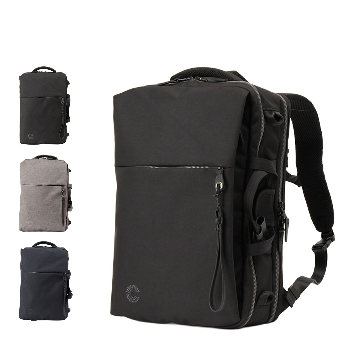 P.i.d NOVE ピーアイディー リュック バッグ バックパック ノーヴェ メンズ レディース 20L 大容量 通勤 軽量 撥水 A4 ブラック グレー ネイビー 黒 PAN202 母の日