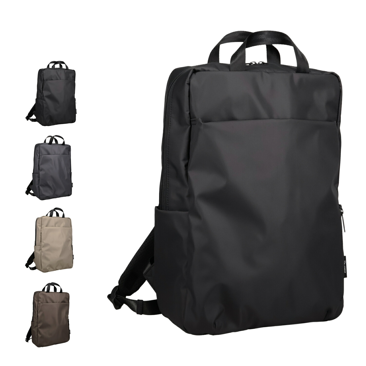 Un coeur RECTANGLE RUCKSACK アンクール リュック バッグ バックパック メンズ レディース 大容量 軽量 通勤 A4 PC 防水 撥水 ブラック グレー ライト グレー ブラウン 黒 K905071 母の日