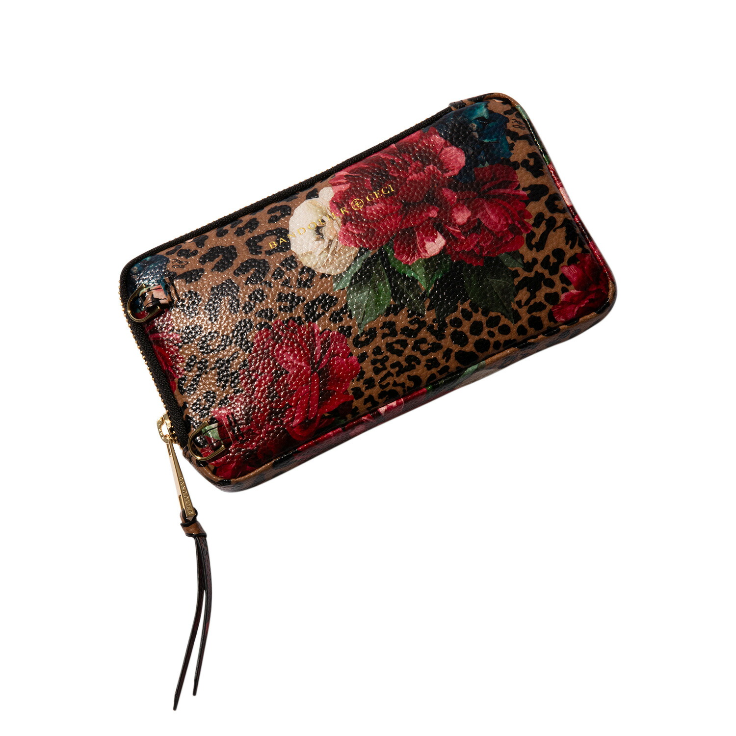 BANDOLIER EXPANDED POUCH DARK CHEETAH バンドリヤー ポーチ スマホ 携帯 エクスパンデッドポーチ ダークチーター メンズ レディース マルチカラー 21GRA
