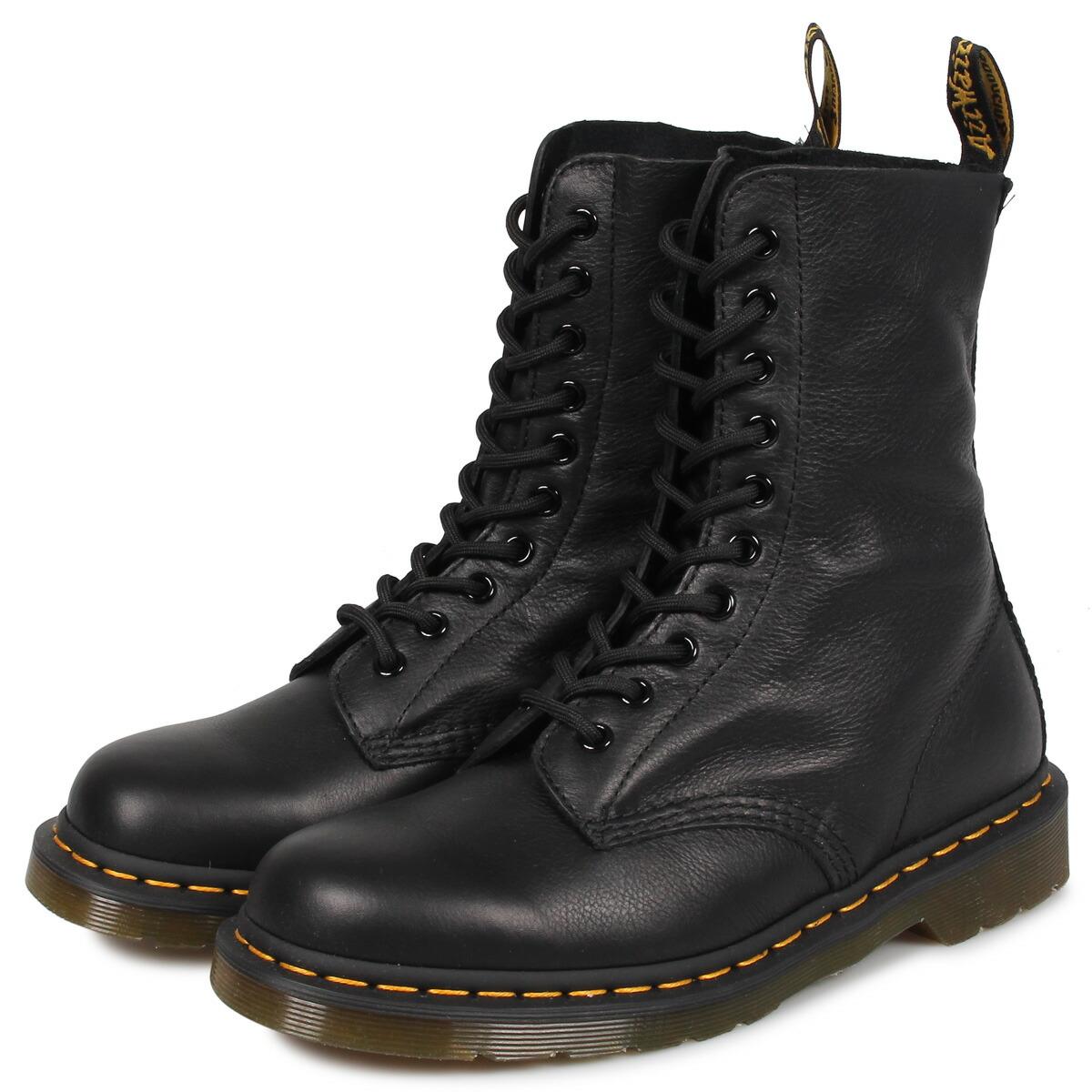 ⭐️未使用級⭐️ ドクターマーチン　10966 スチールトゥ　10ホールブーツ 美品Dr.Martens 10966 10ホール スチールトゥ ブラック UK4