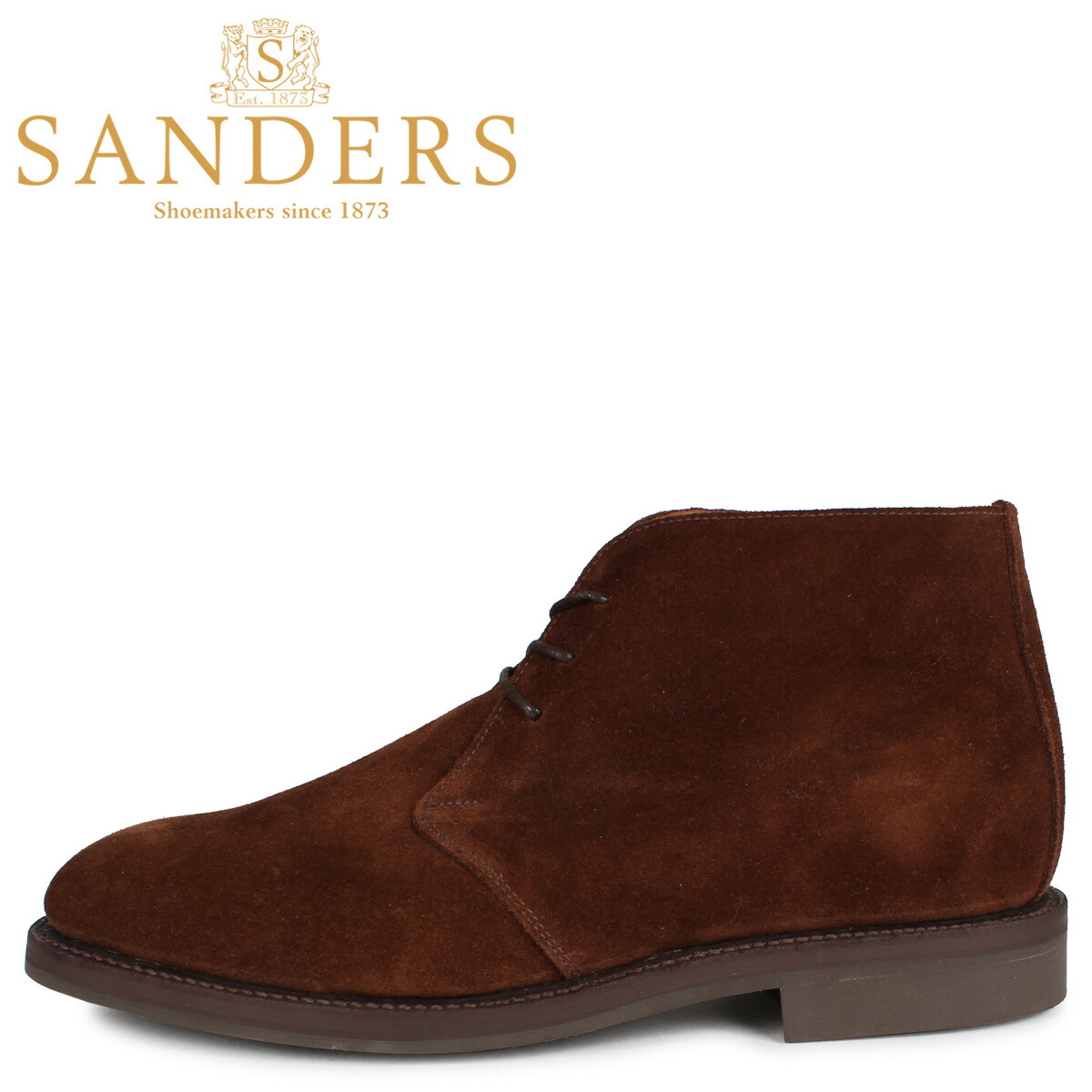 【楽天市場】SANDERS HOLBORN サンダース チャッカ ブーツ メンズ ビジネス Gワイズ ブラウン 6140PSS