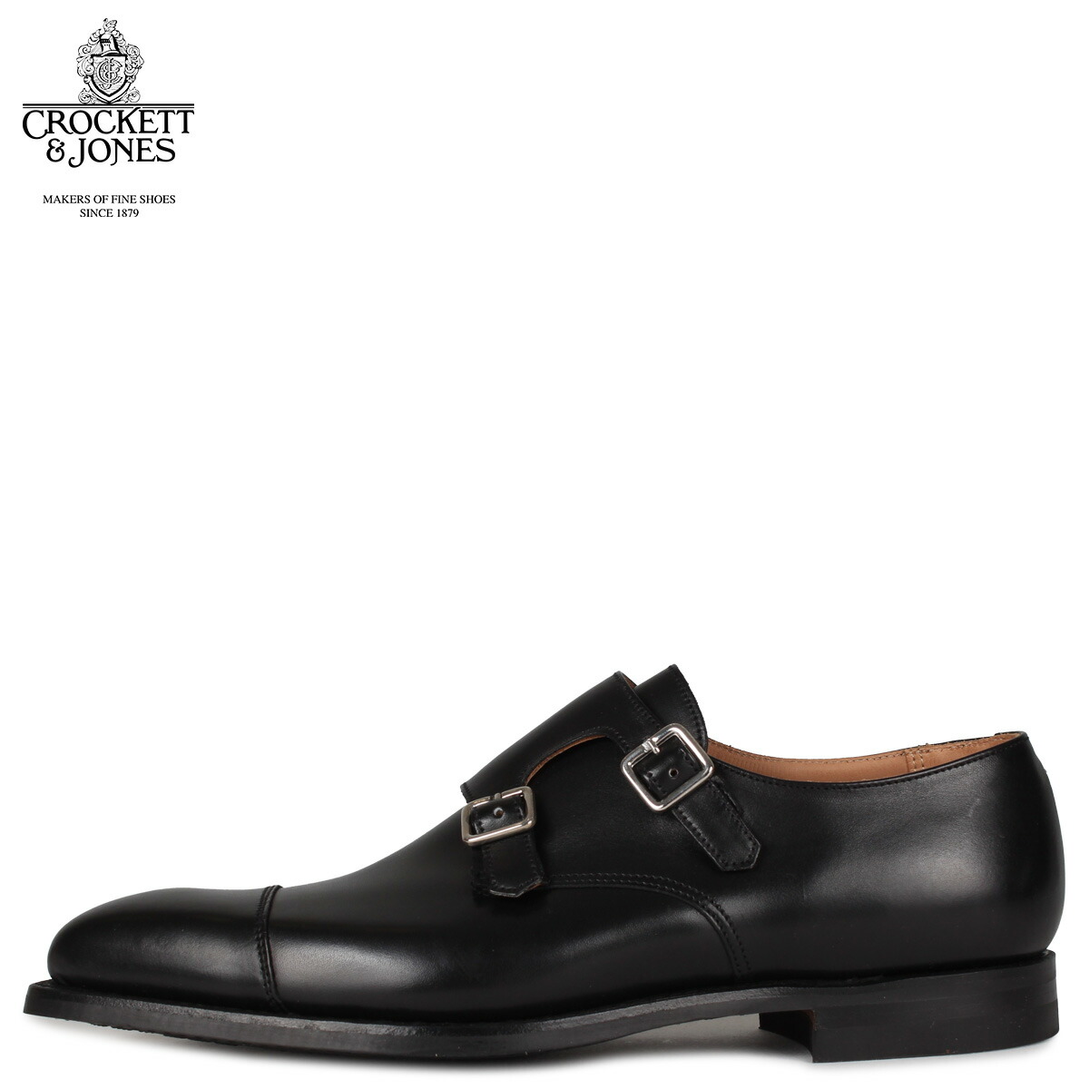 CROCKETTJONES LOWNDES クロケットジョーンズ メンズ シューズ 黒