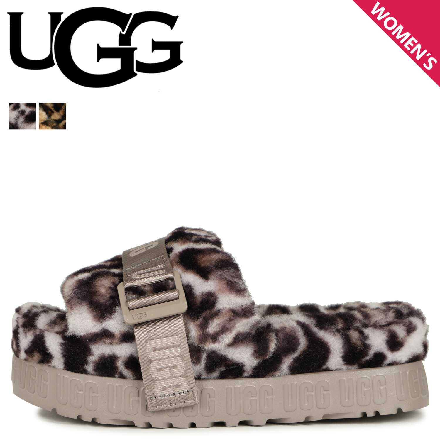 UGG FLUFFITA PANTHER PRINT レオパード ヒョウ柄25-