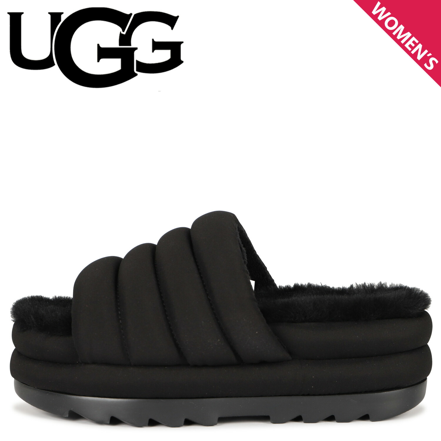 楽天市場】【最大1000円OFFクーポン配布中】 UGG MAXI SLIDE アグ