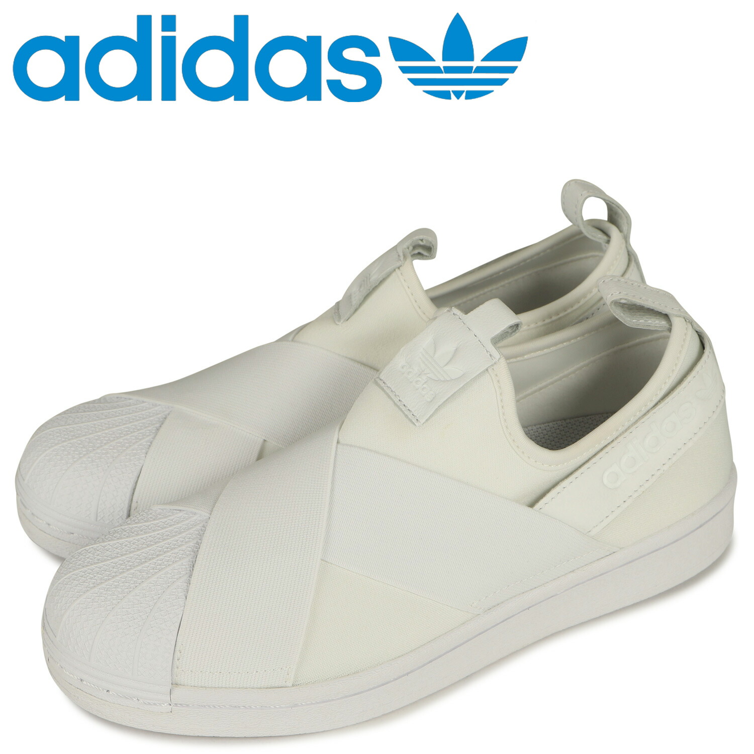 Adidas Originals アディダス オリジナルス スリッポン スニーカー メンズ レディース Sst Slip On ホワイト 白 Fw7052 最大52 オフ