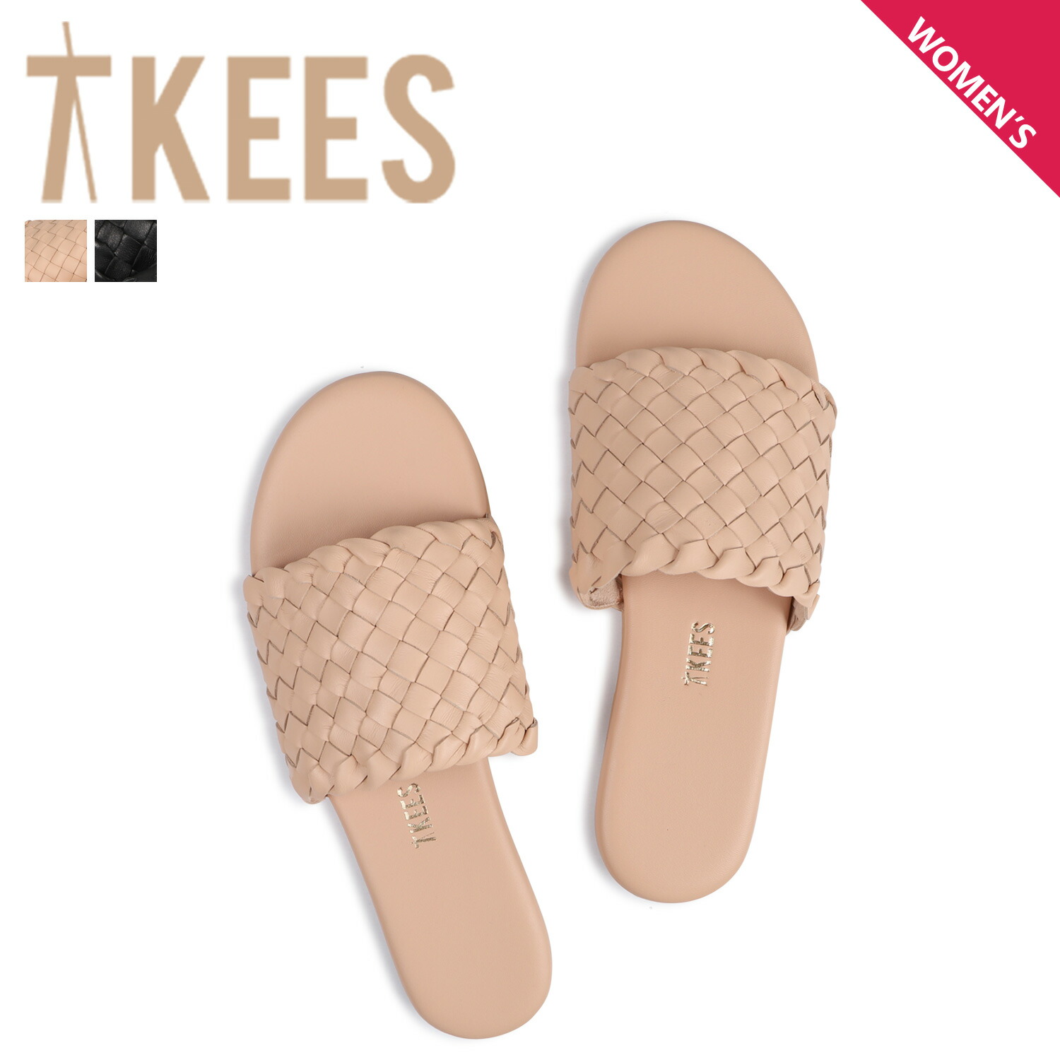 Tkees WOMENS SANDAL BETTY ティキーズ サンダル スライドサンダル レディース ブラック ブラウン ベージュ 黒 母の日