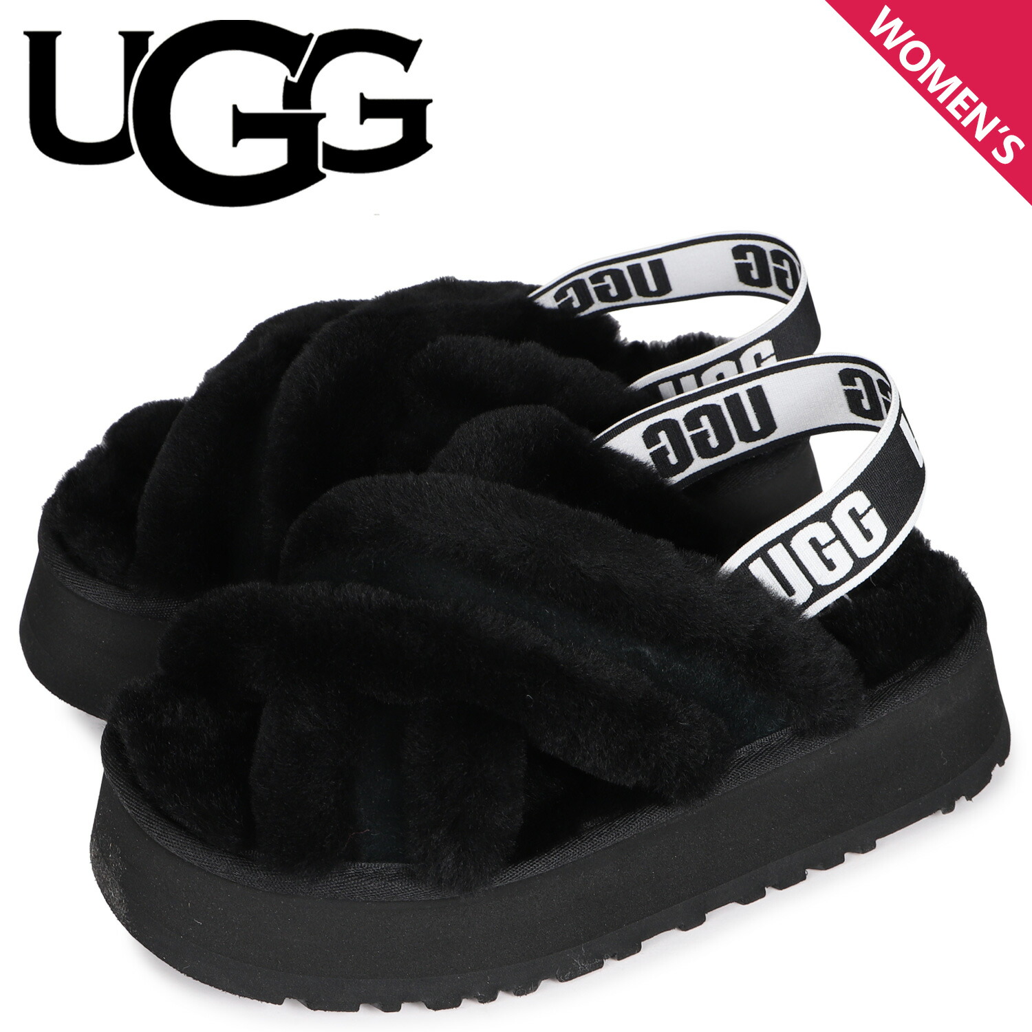 楽天市場】【 最大1000円OFFクーポン 】 UGG DISCO CROSS SLIDE アグ 