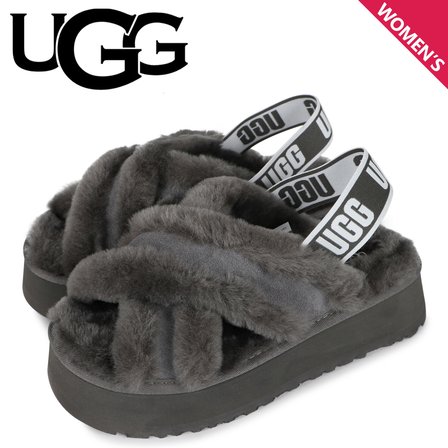 楽天市場】【最大1000円OFFクーポン配布中】 UGG DISCO CROSS SLIDE