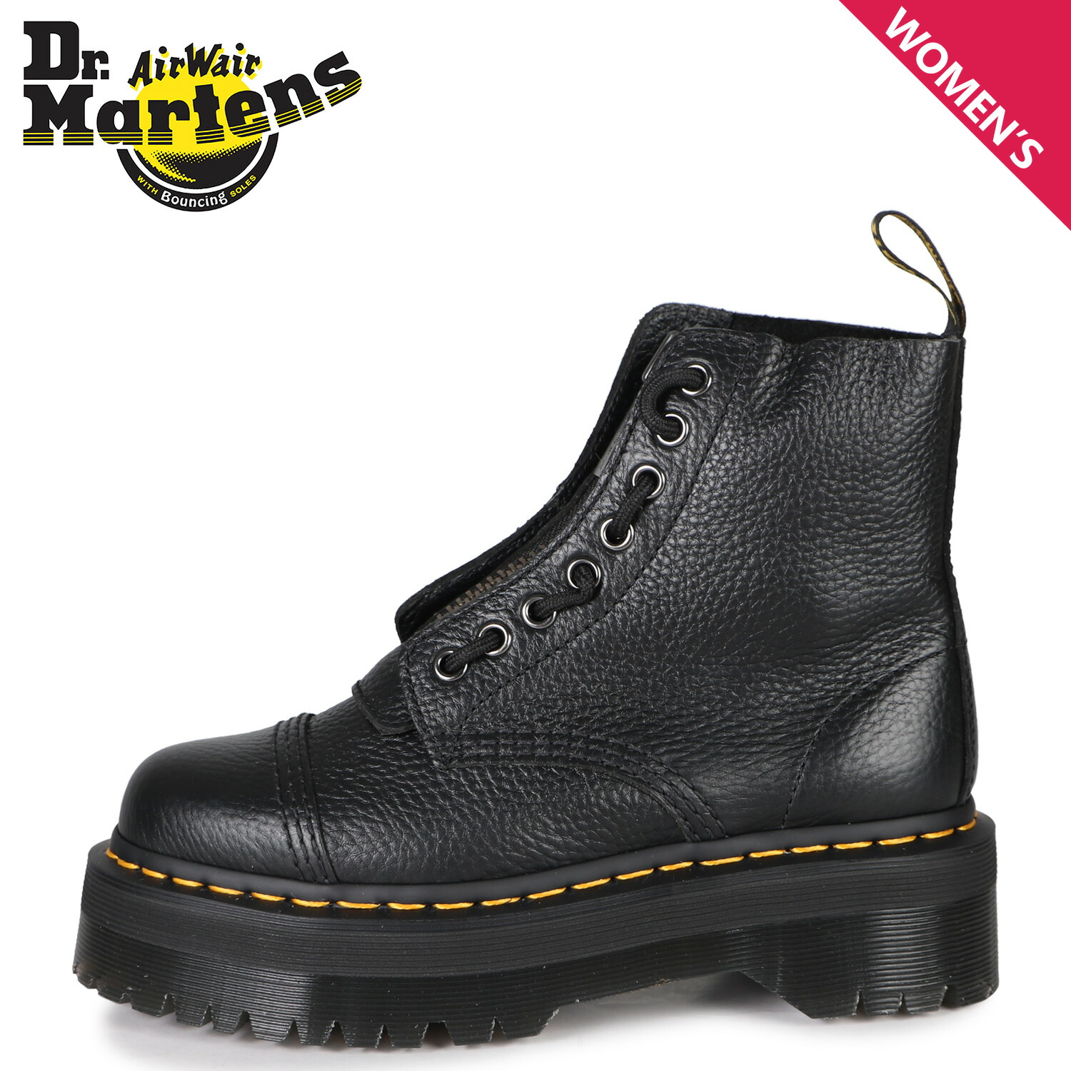 美品　ドクターマーチン　シンクレア　ジャングルブーツ　ワークブーツ　厚底　黒 Dr.Martens ドクターマーチン シンクレア ジャングル ブーツ