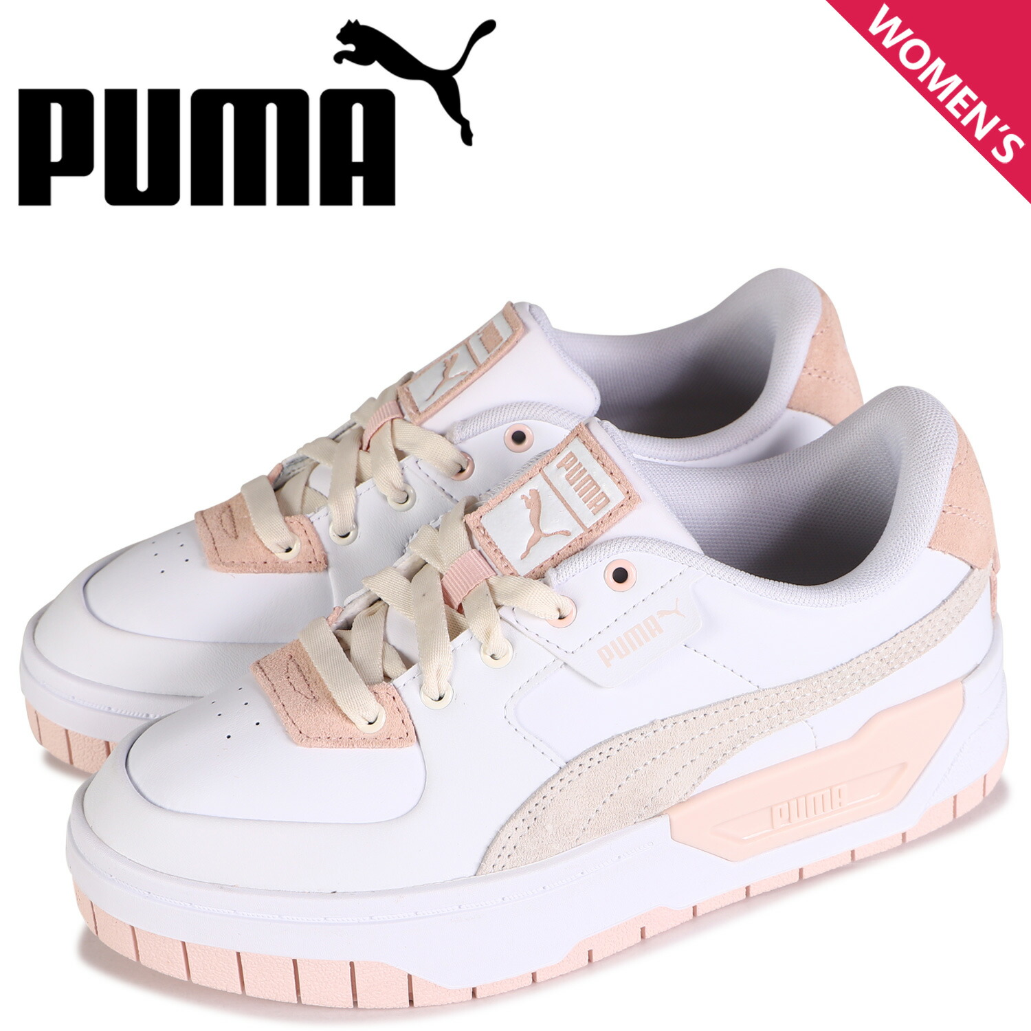 PUMA CALI DREAM PASTEL WNS PUMA WHITE/GREY/VAPOR GREY 23SP-I