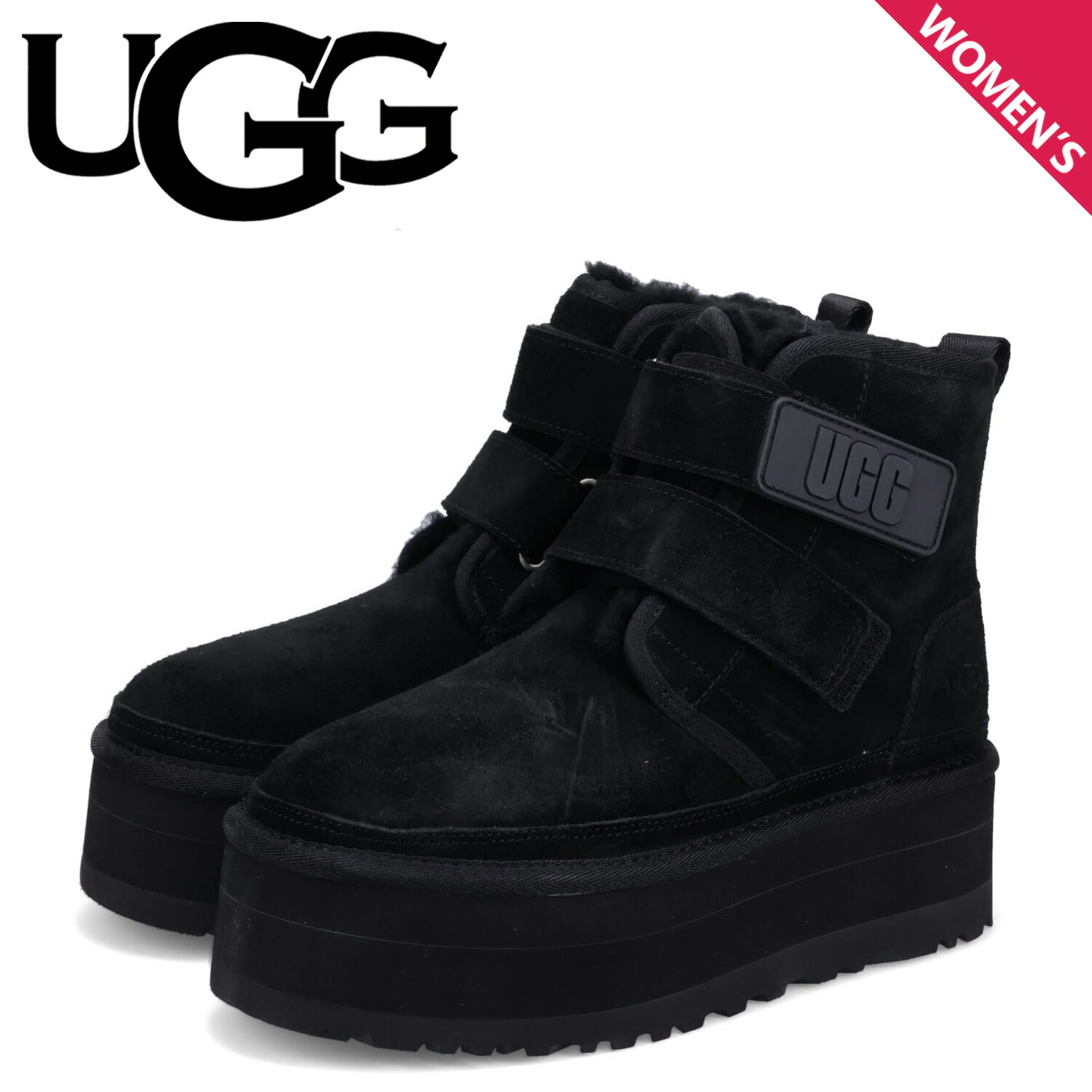 全国完売・超入手困難✨超美品✨22✨UGG✨NEUMEL PLATFORM✨黒-