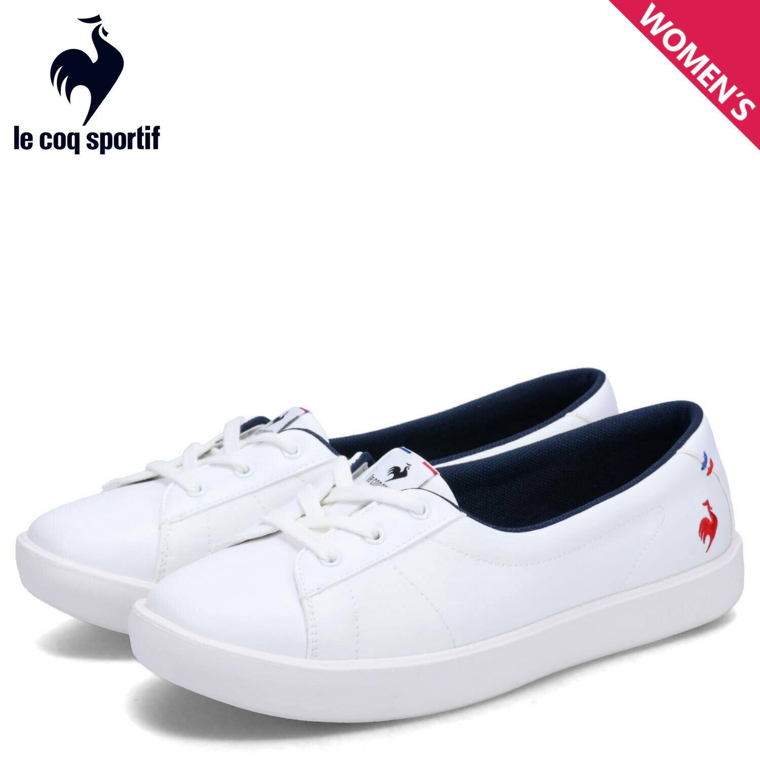le coq sportif - coco 中古 ルコックスポルティフ le coq sportif メンズ パンツ 76cm ホワイト 白 微起毛素材 秋冬 中古 レディース ルコックスポルティフ le coq sportif 半袖