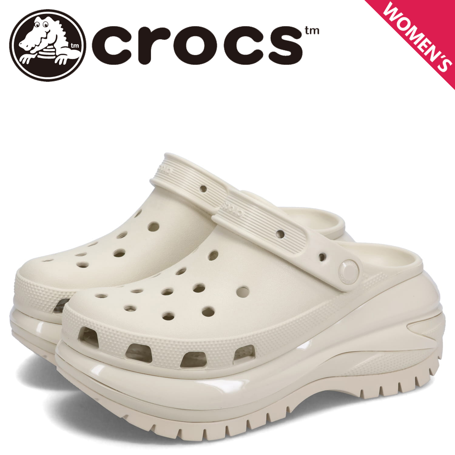 楽天市場】crocs CLASSIC MEGA CRUSH SANDAL クロックス