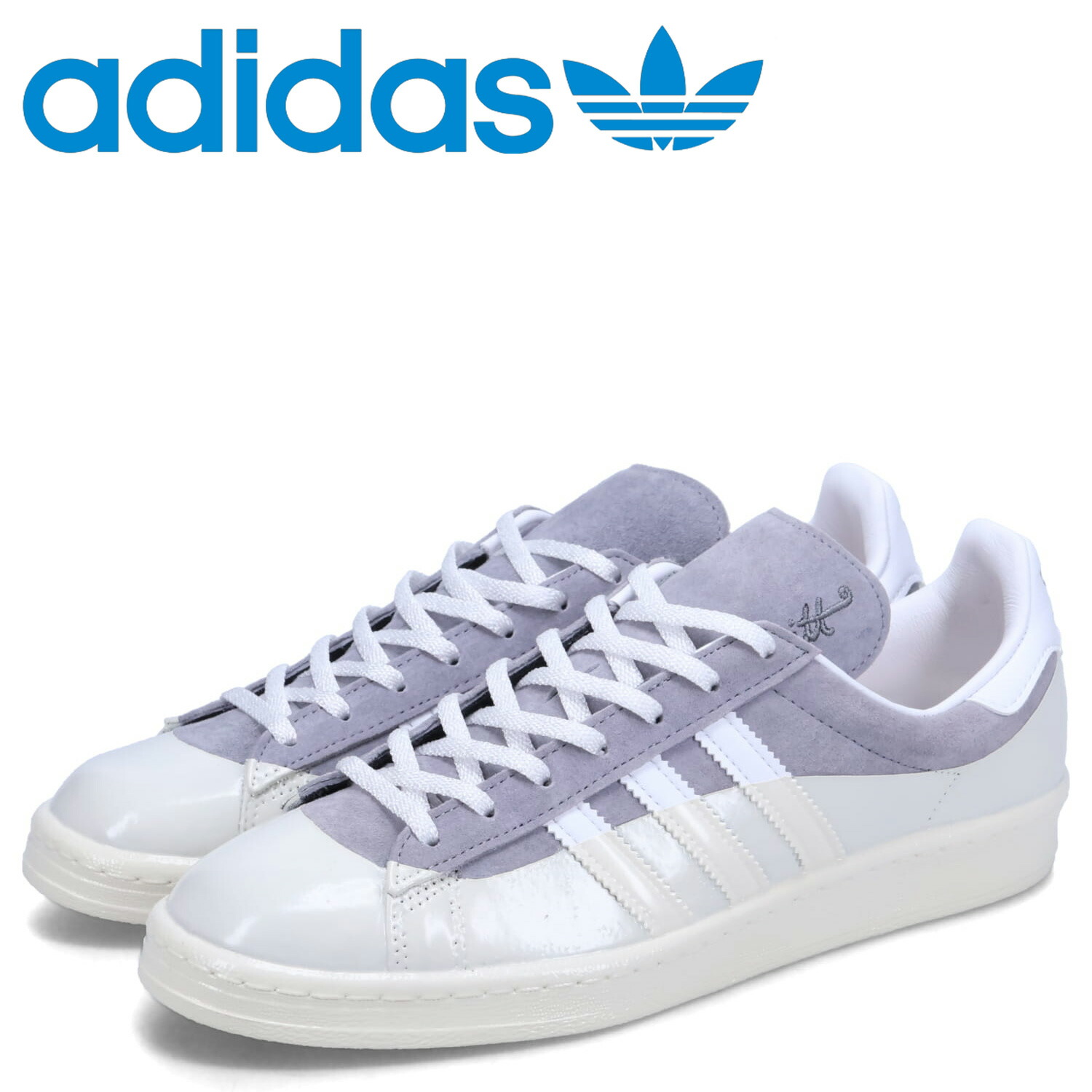 【最大1000円OFFクーポン】 adidas Originals CAMPUS 80 CALI DEWITT アディダス オリジナルス スニーカー キャンパス 80s メンズ カリ デウィット コラボ グレー IG3137｜Findoriy