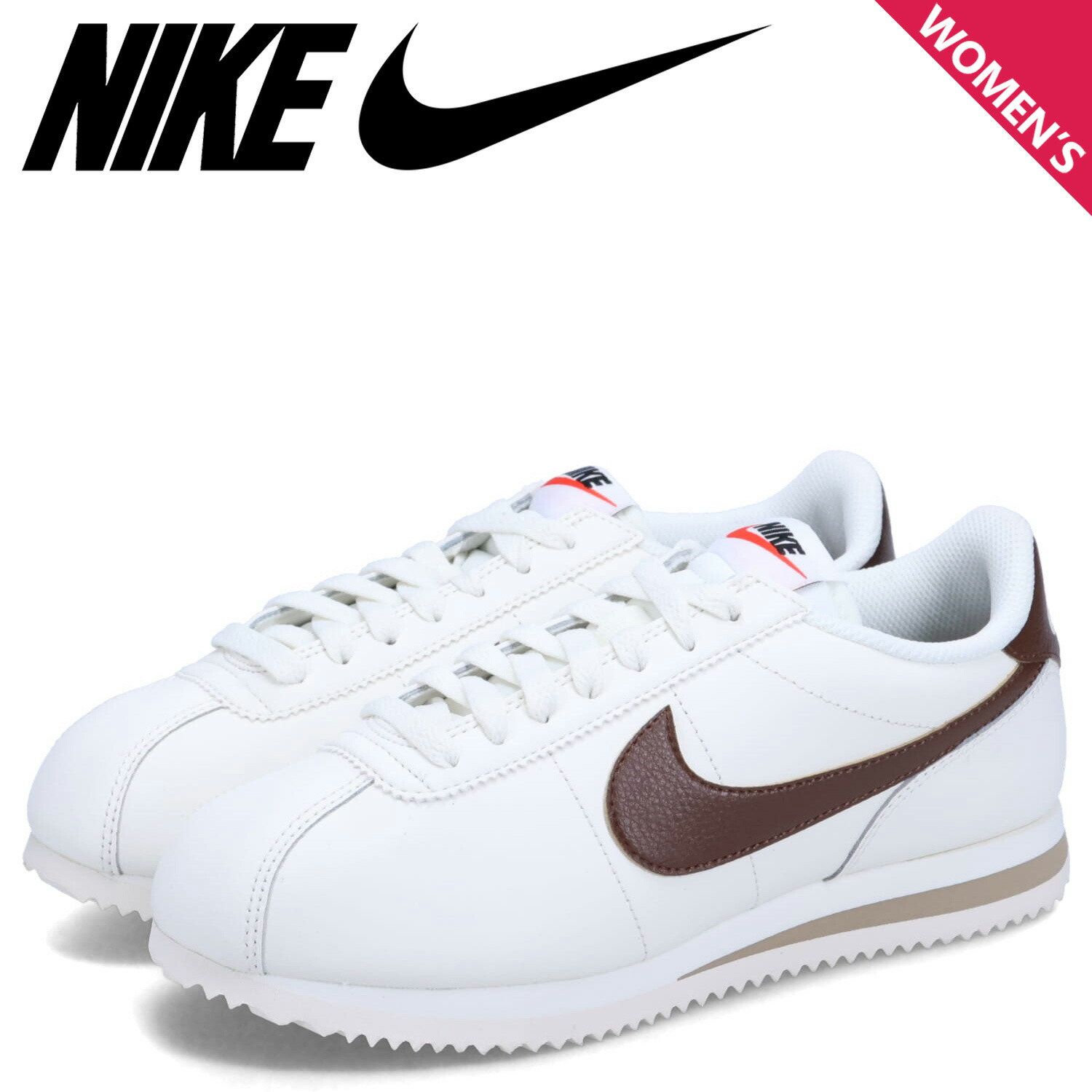 ナイキ NIKE ウィメンズ コルテッツ スニーカー レディース W CORTEZ オフ ホワイト DN1791-104 母の日