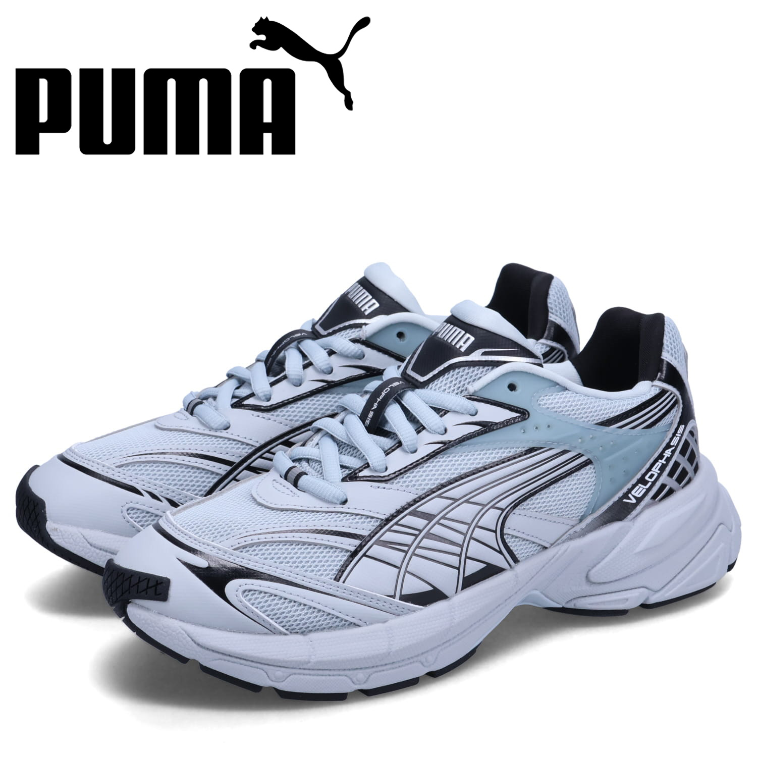 PUMA VELOPHASIS ALWAYS ON プーマ スニーカー ベロファシス オールウェイズ オン メンズ グレー 395908-03
