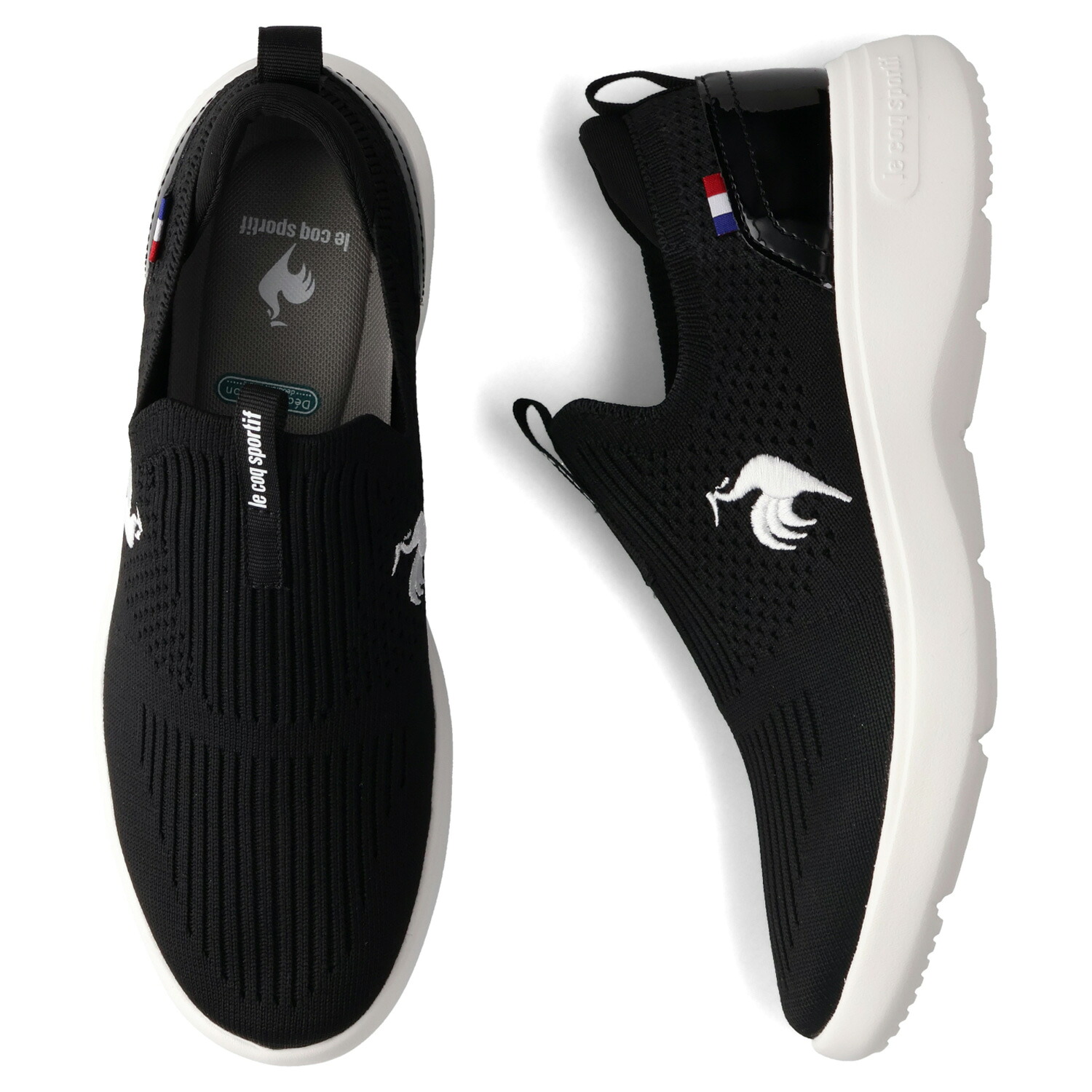 le coq sportif LA RHONE FK II ルコック スポルティフ スニーカー ラ ローヌ FK II レディース 3Eワイズ 軽量 ブラック 黒 LU5SSN04LZ