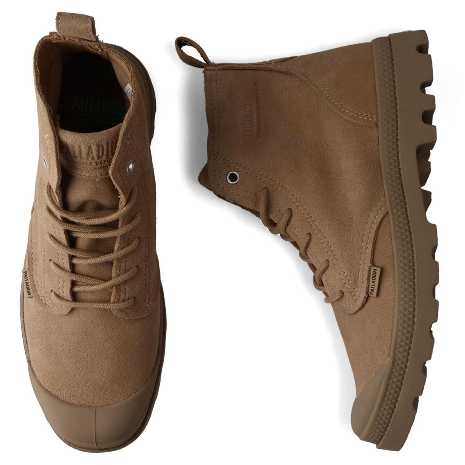 【最大1000円OFFクーポン】 PALLADIUM PAMPA HI SKIN パラディウム パンパ ハイ スキン スニーカー メンズ ブラウン 74379｜Findoriy