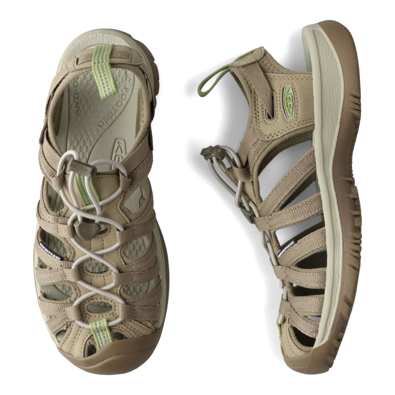 KEEN WHISPER キーン サンダル ウィスパー レディース 軽量 ブラウン 1027365 母の日