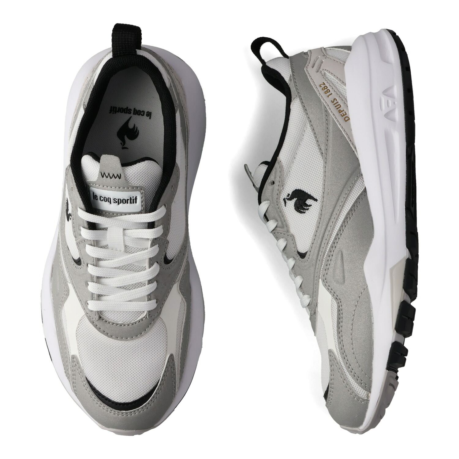 le coq sportif LCS R 550 ルコック スポルティフ スニーカー レディース ホワイト 白 LU5SSN03UZ 母の日