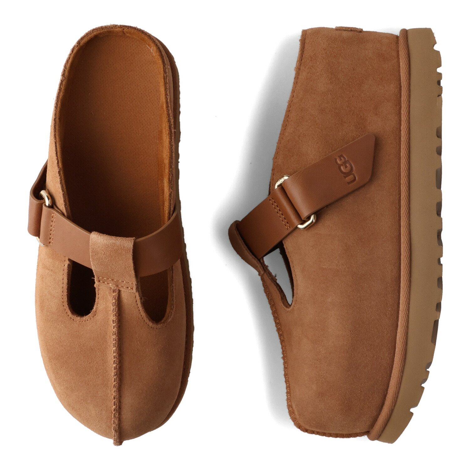 UGG GOLDENSTAR HI CLOG アグ サンダル クロッグサンダル ゴールデンスター ハイクロッグ レディース チェストナット 1167550 母の日