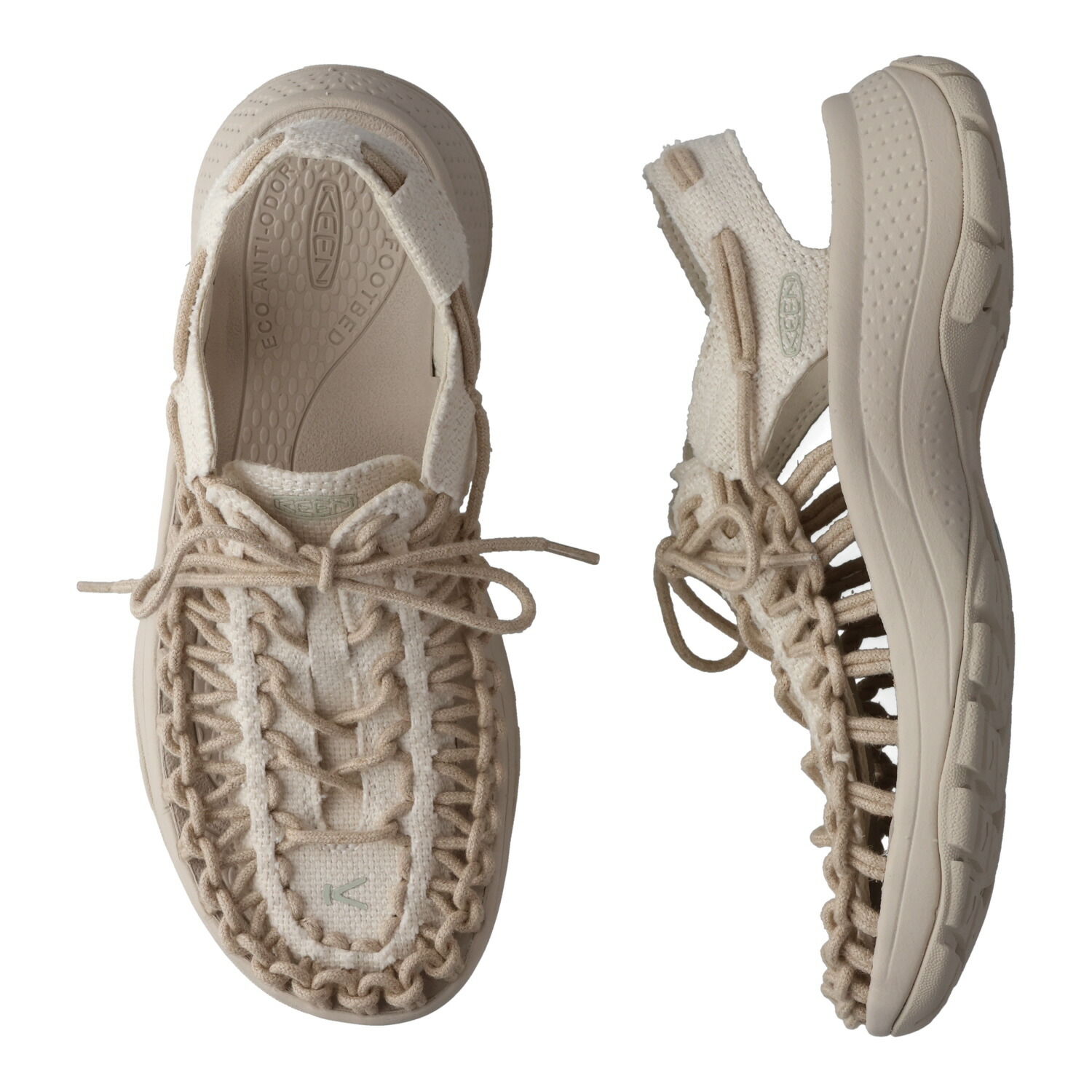【最大1000円OFFクーポン】 KEEN WOMENS UNEEK ASTORIA CANVAS キーン ウィメンズ ユニーク アストリア キャンバス サンダル スポーツサンダル レディース 軽量 オフ ホワイト 1030390|Findoriy