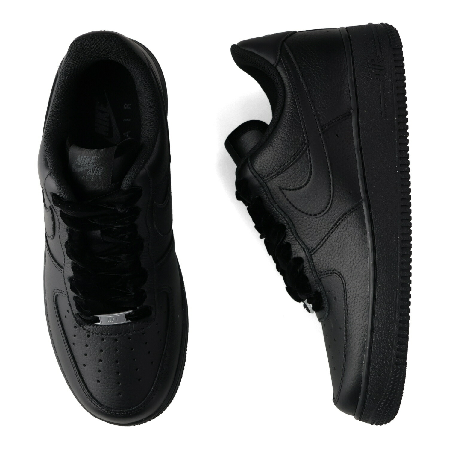 ナイキ NIKE ウィメンズ エアフォース1 07 ヴィンテージ スニーカー メンズ レディース W AIR FORCE 1 07 VINTAGE ブラック 黒 HV4403-001